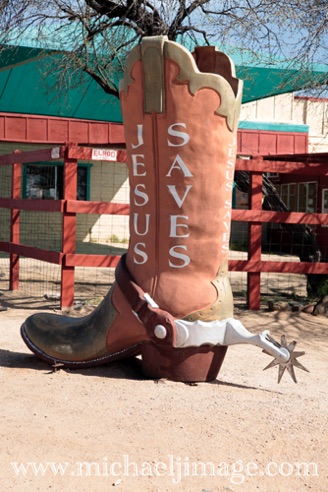 "Jesus Saves"
Cave Creek, AZ.